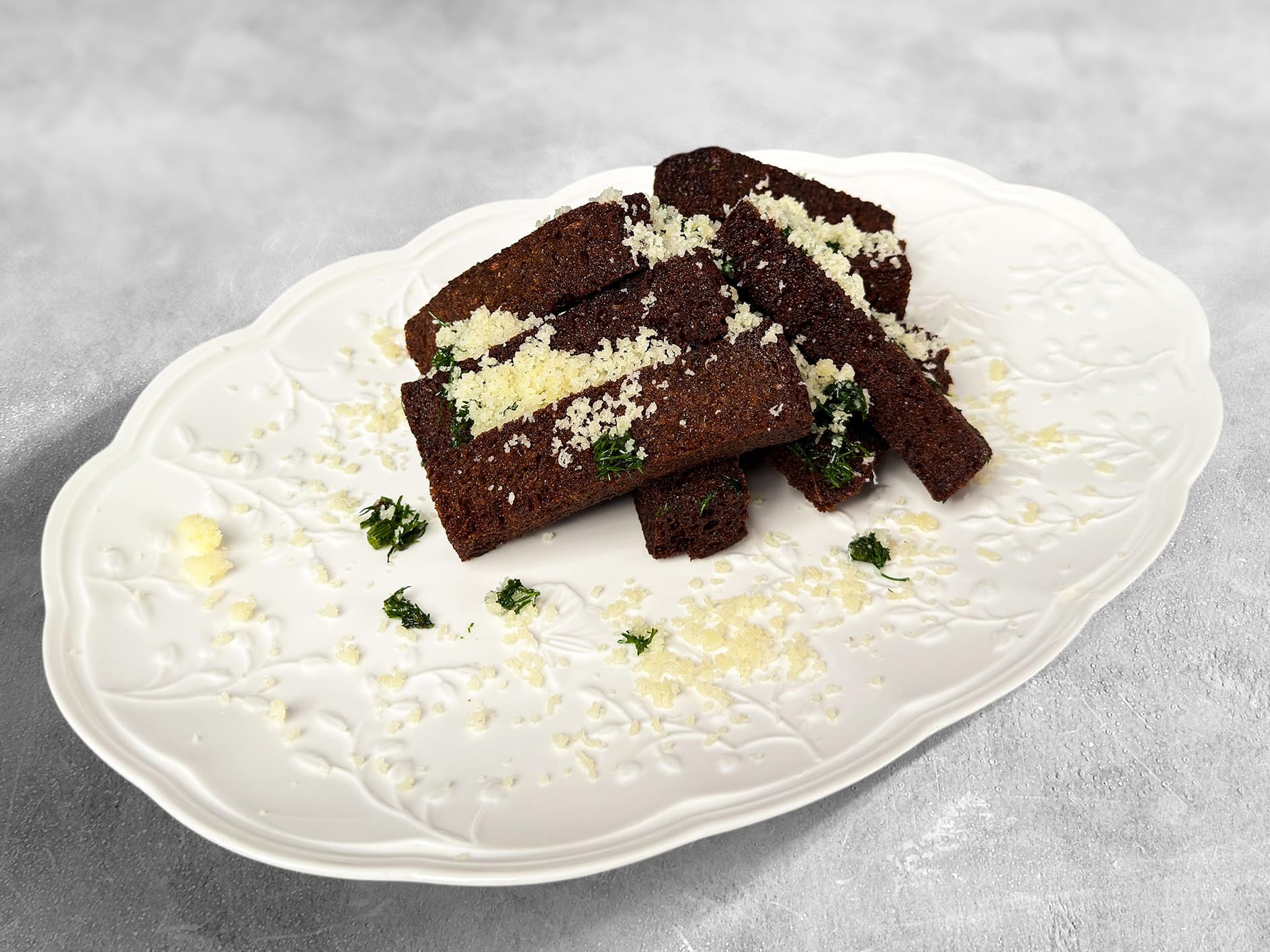 Хрустящие гренки