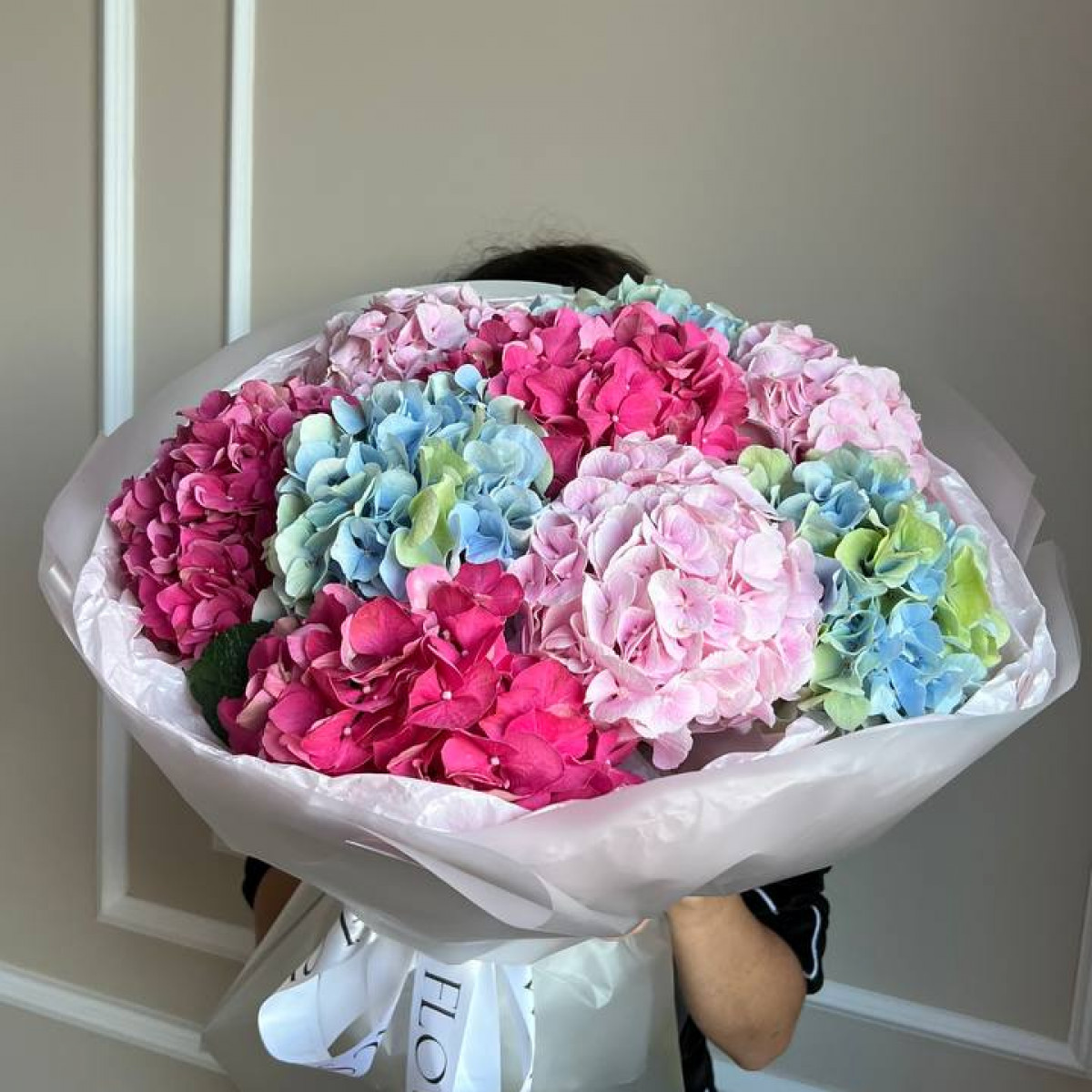 Моно букет из гортензий (предзаказ)