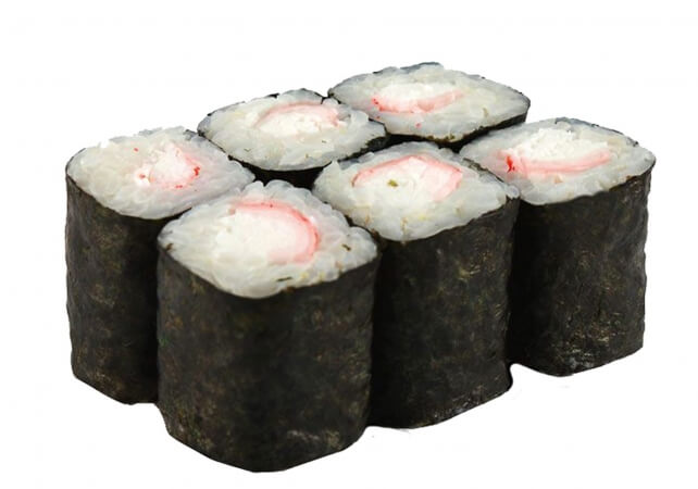 Ролл со снежным крабом
