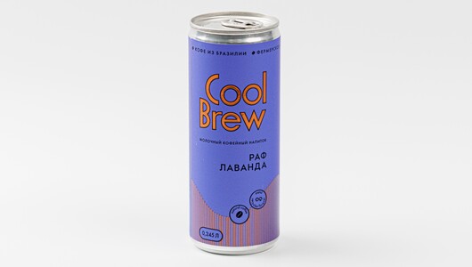 Напиток молочный кофейный стерилизованный "КОФЕ РАФ ЛАВАНДА" массовая доля жира 5,0%, кафе