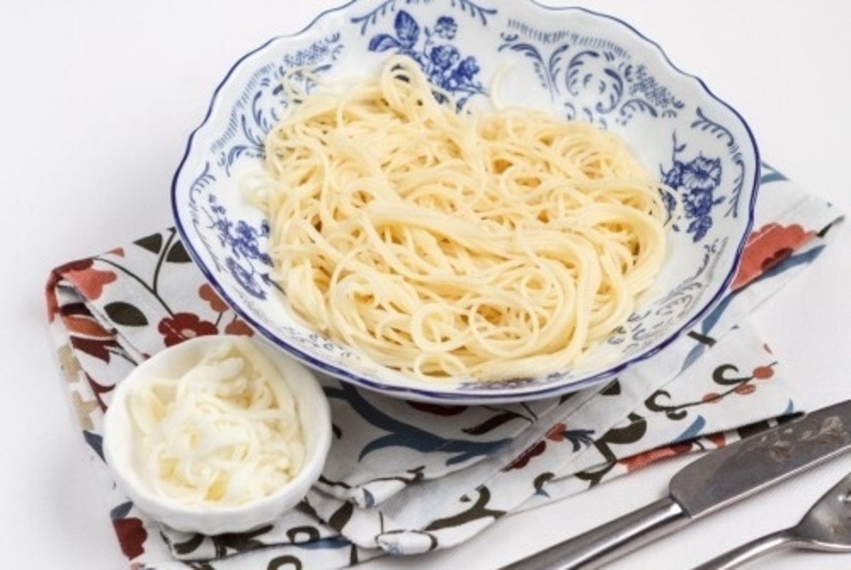 Макароны с сыром