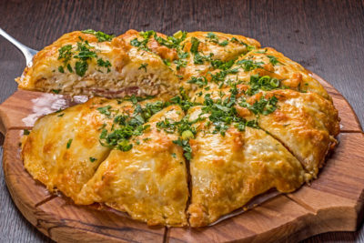 Пицца “Морской коктейль”