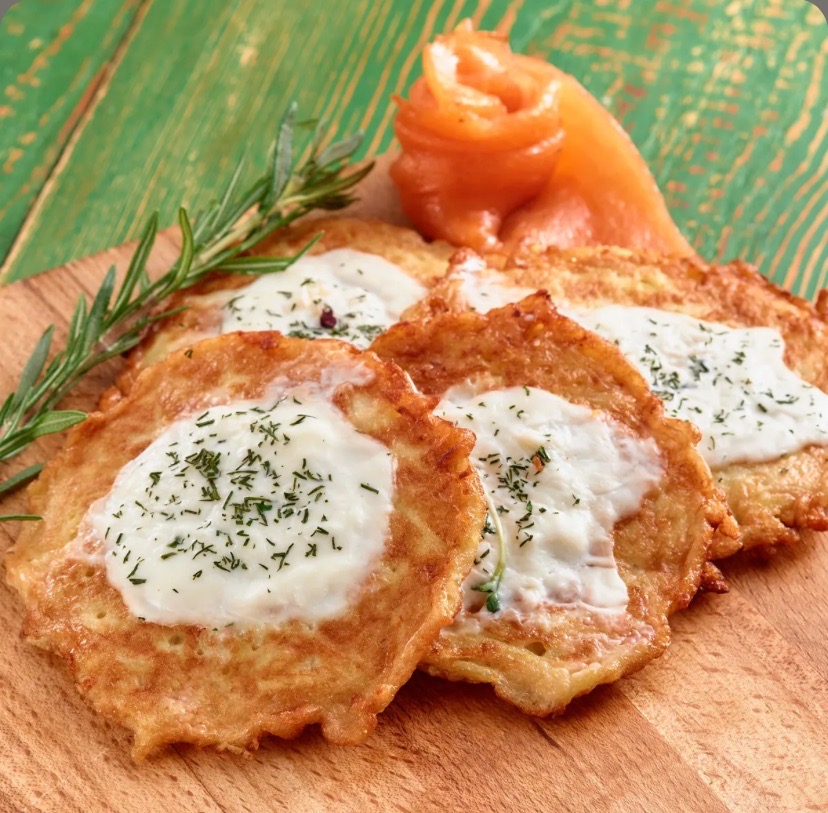 Драники & Семга