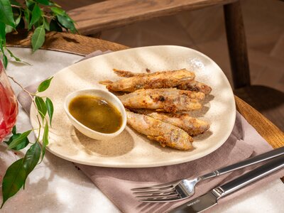 Барабулька в панировке