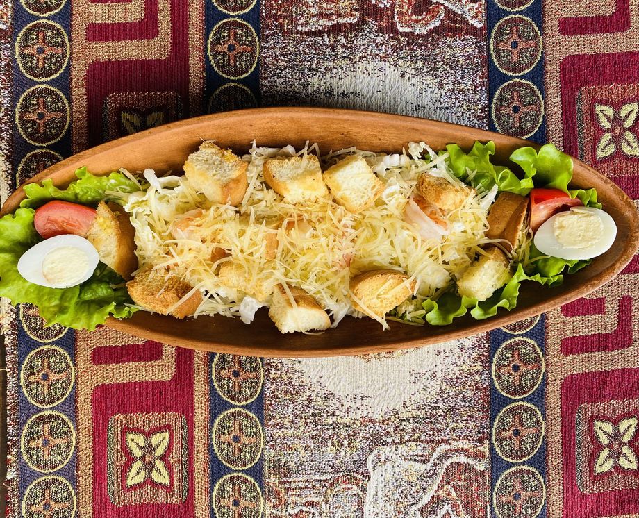 Цезарь с курицей