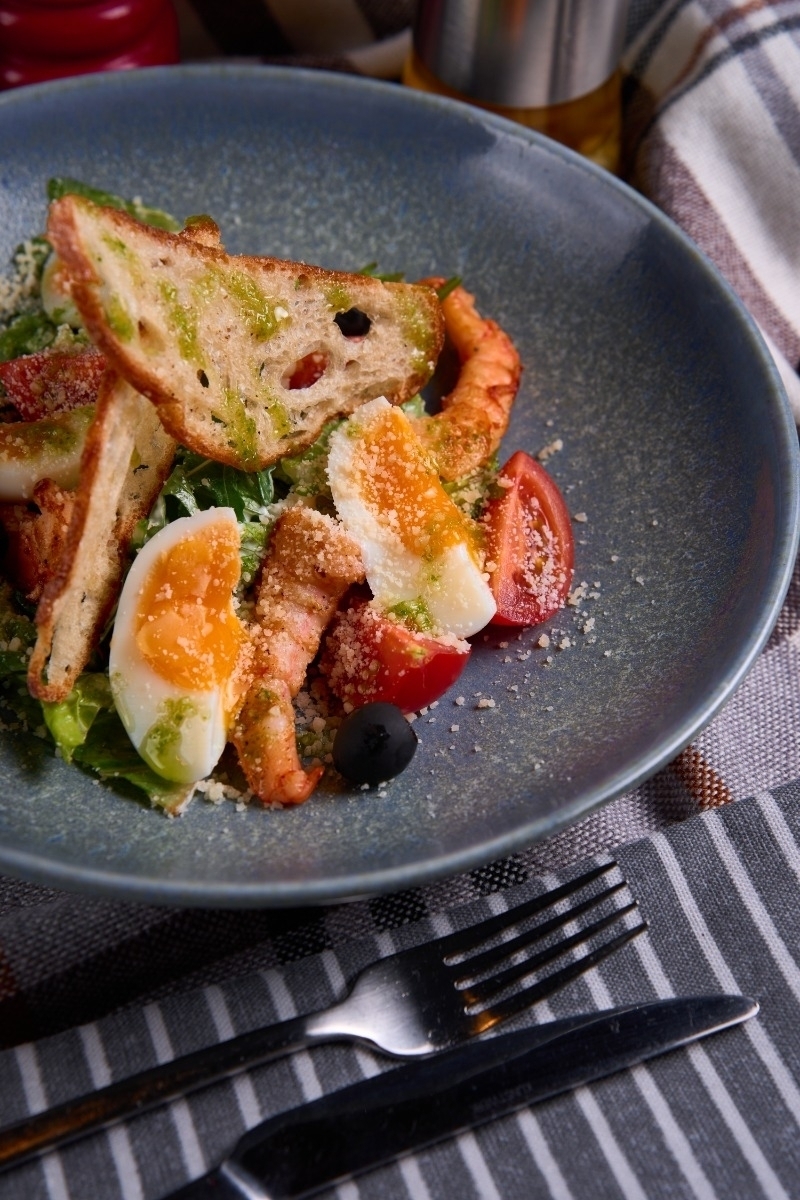 Цезарь с креветками