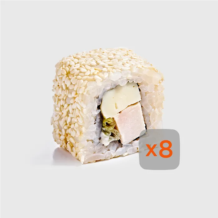 Ролл к комбо №1: цезарь ролл