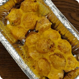 Домашние жареные пельмени