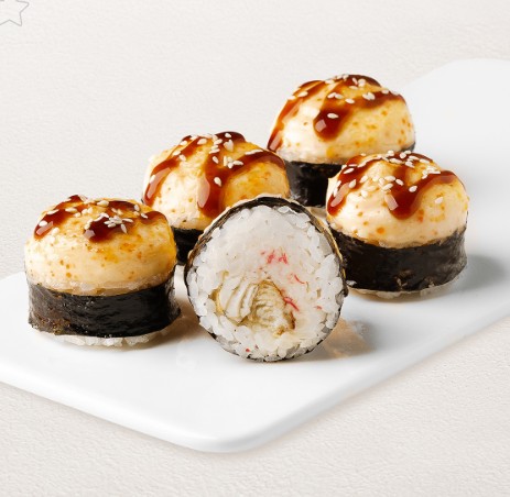 Ролл Аяши с угрем