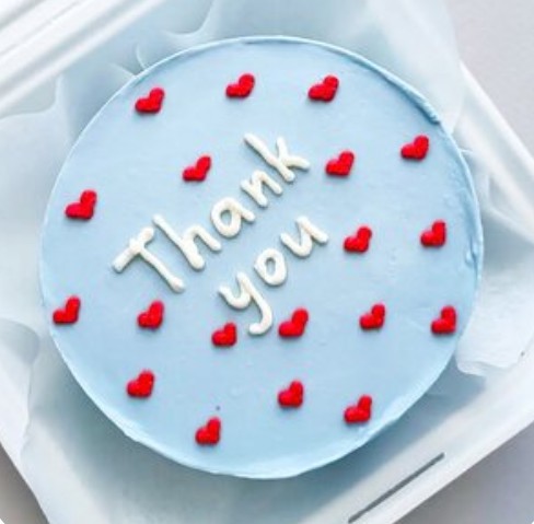 Бенто-торт Thank you