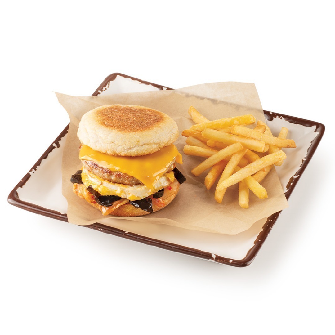 Бургер со свининой