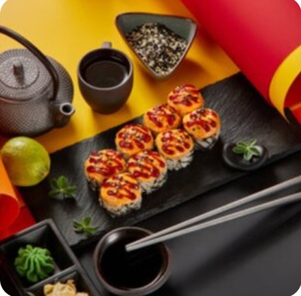 Запеченный с лососем