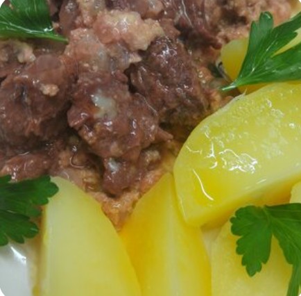 Тушенка с картошкой