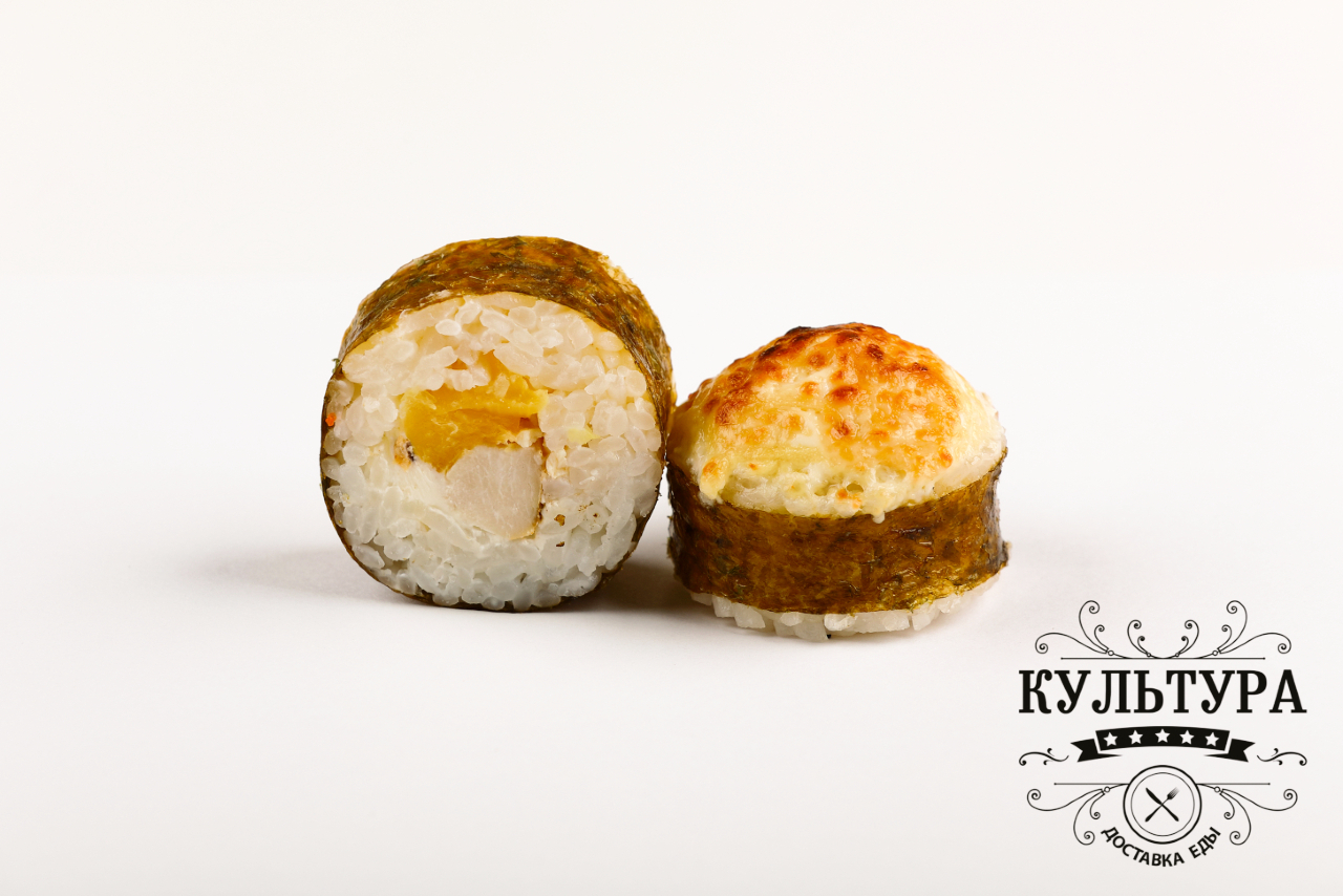 Ролл запеченный с ананасом