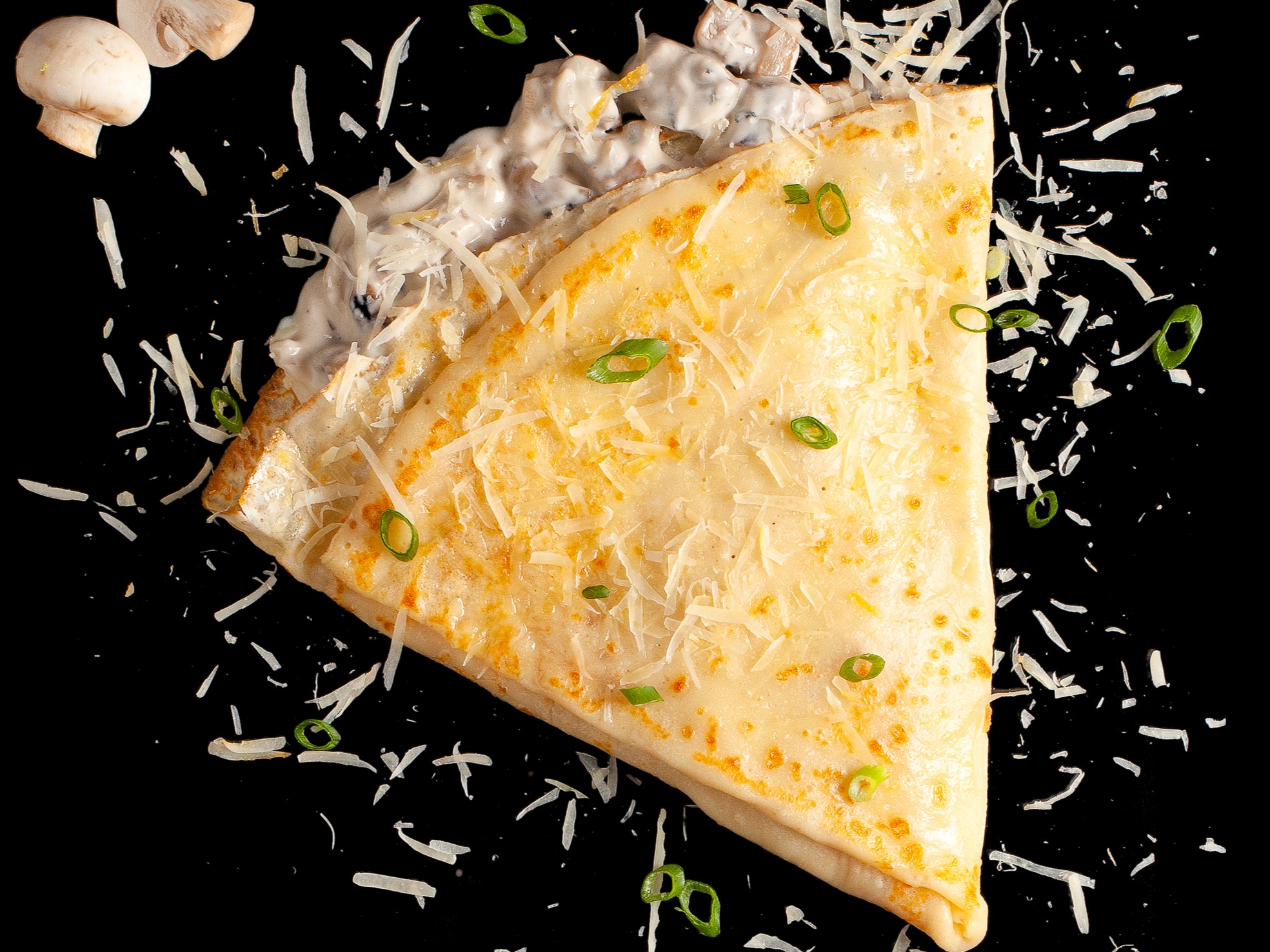 Мясная лазанья с грибами М
