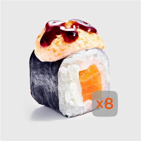 Запечённая мини филадельфия