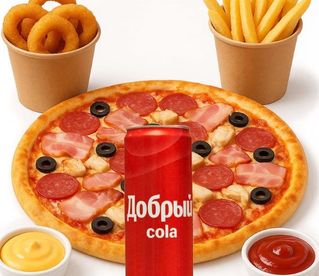 Комбо с Мясной пиццей