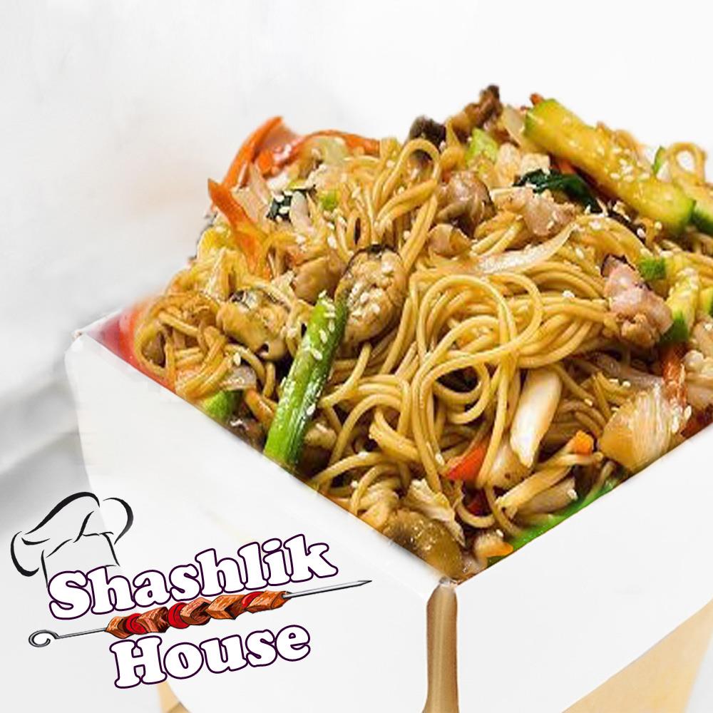 Вок с морским коктейлем по-пекински