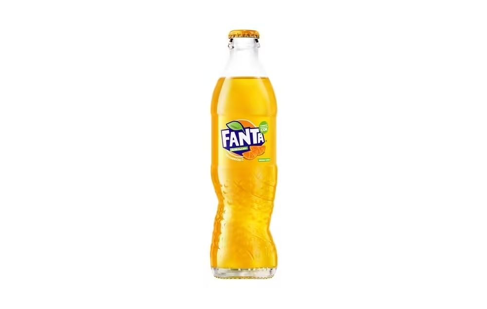 Газировка Fanta апельсин 0.3 стекло