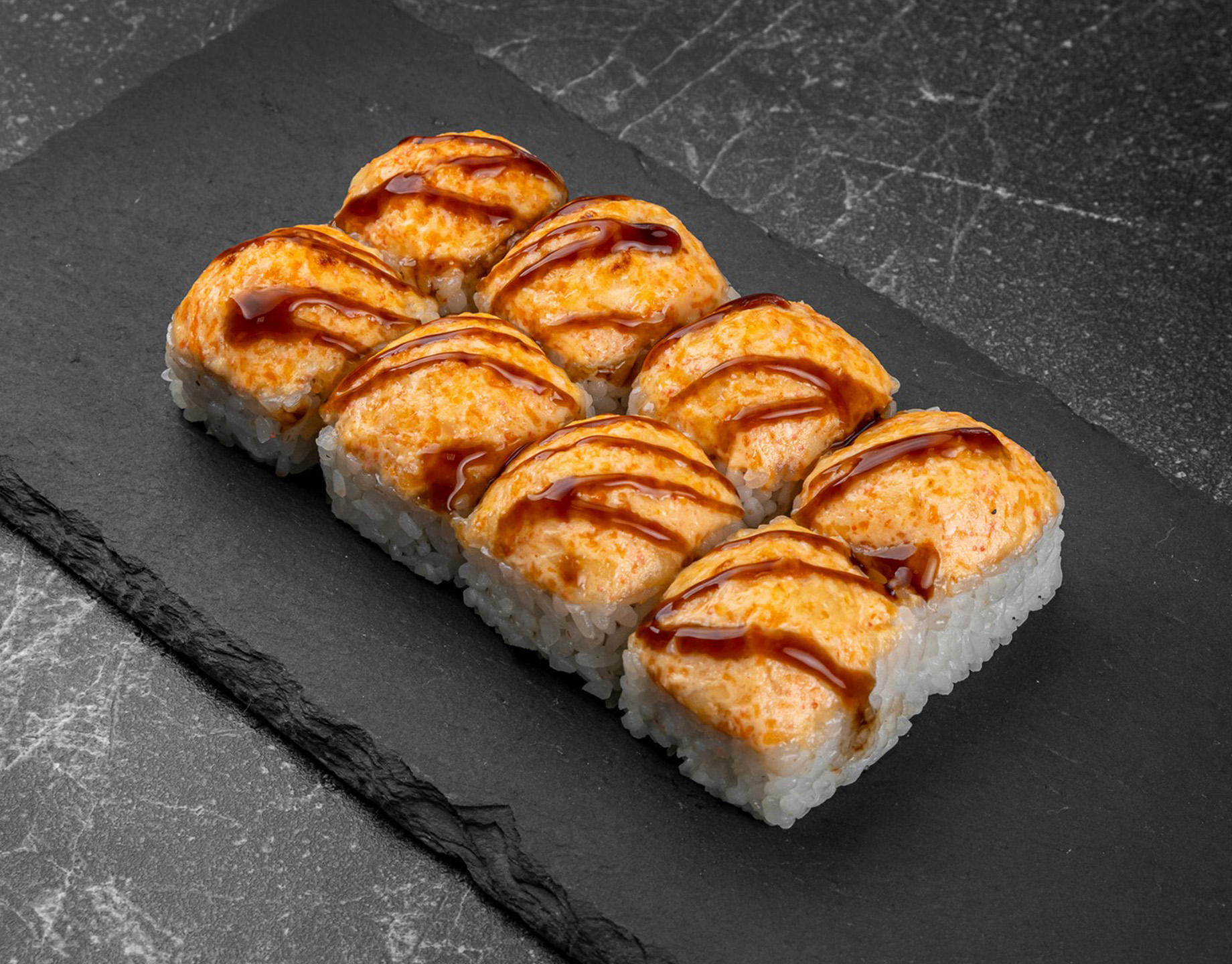 Ролл Кани в темпуре