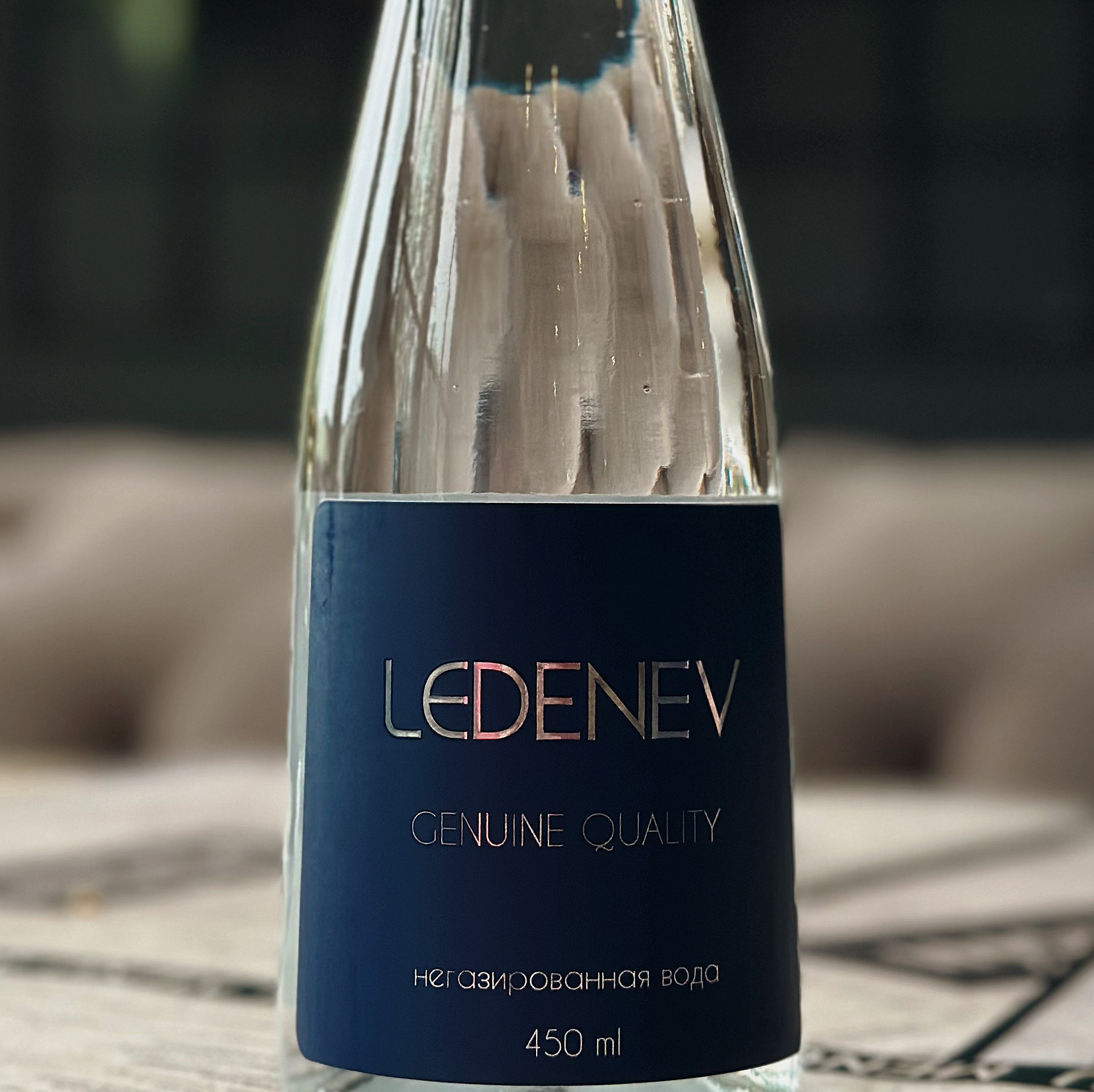 Негазированная вода LEDENEV