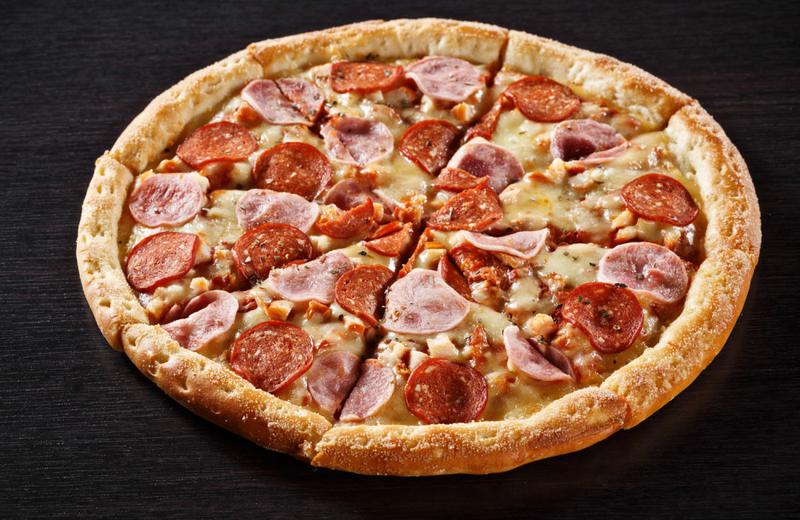 Пицца ассорти мясная 30 см 350гр