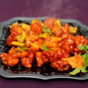 №213 Мясо с ананасами в соусе 450г