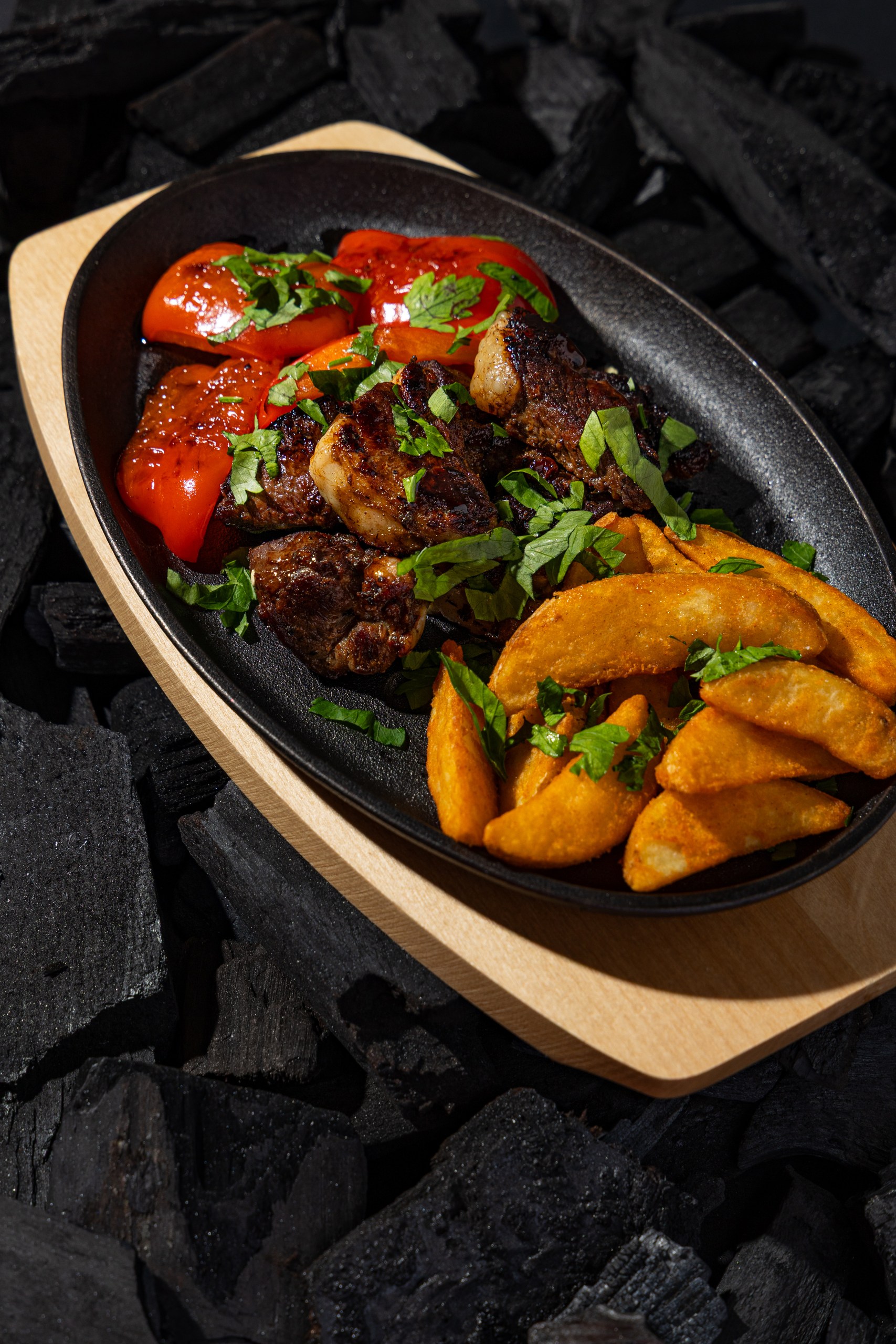 Сковорода с курицей