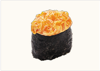 Суши запечённая с креветкой