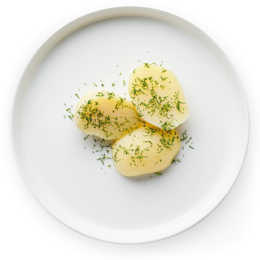 Отварной картофель