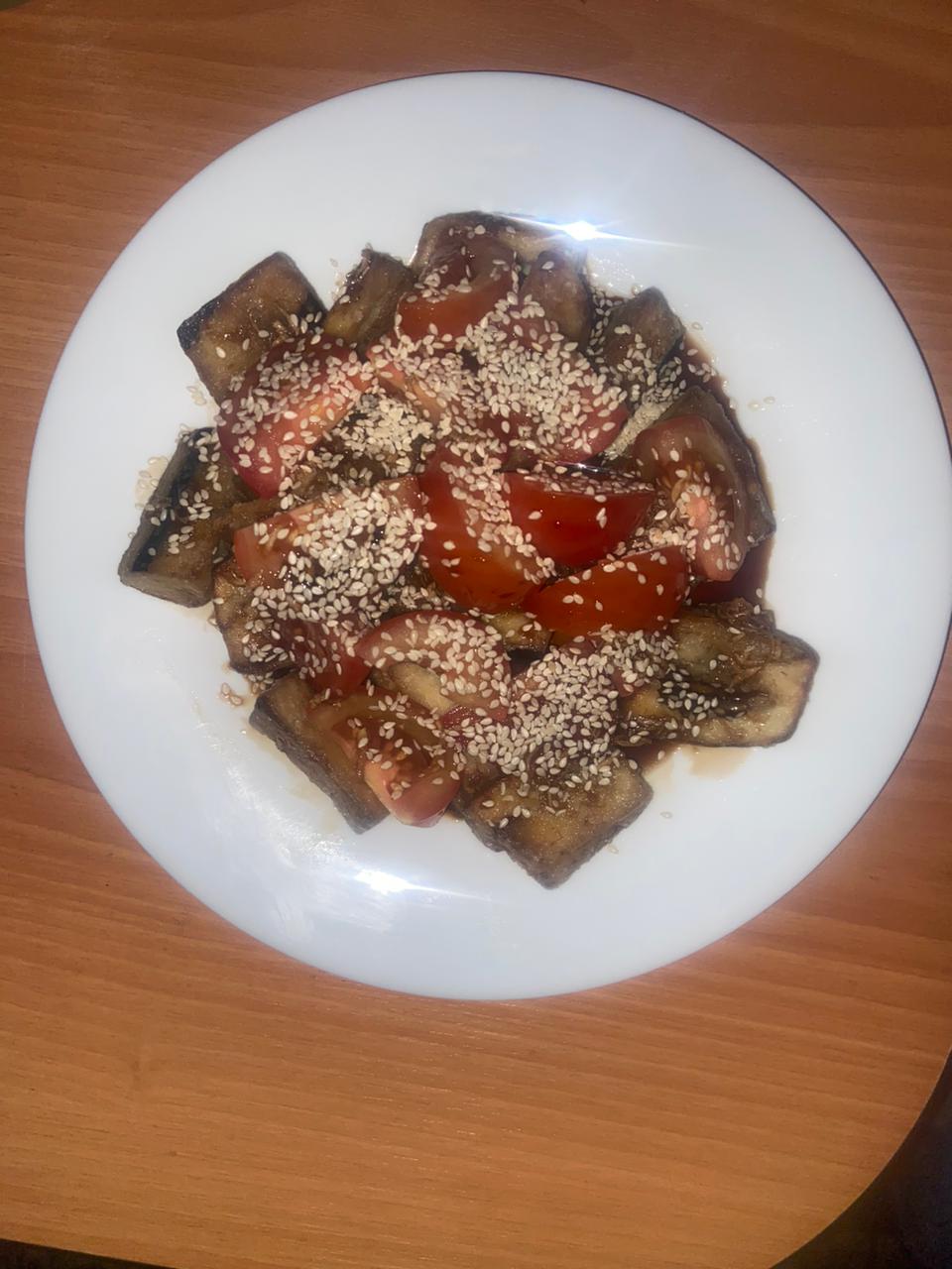 Салат хрустящий баклажан