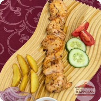 Шашлык из куриного филе