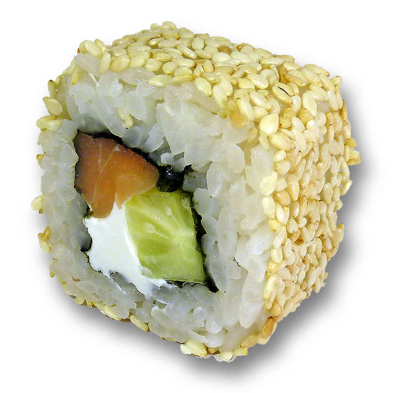 Филадельфия с копченым лососем