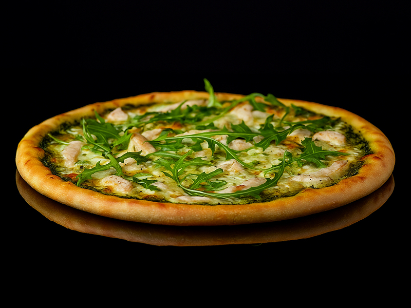 CH 35 ЦЫПЛЕНОК с  ПЕСТО Пицца
