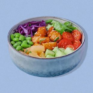 Поке с курицей