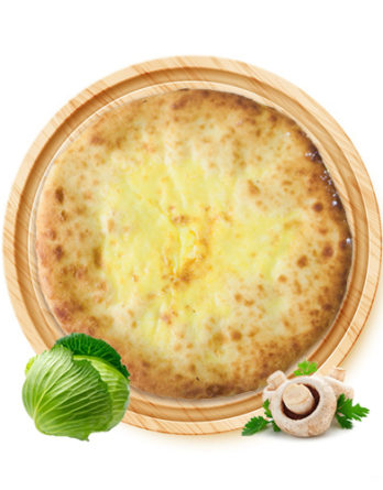 Пирог с капустой и грибами 1 кг