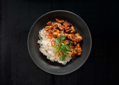 Курица в соусе Терияки с Рисом