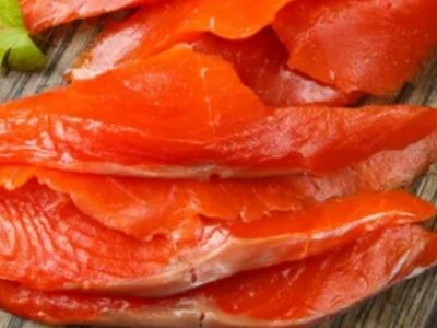 Балык из форели хол. копчения (нарезка)