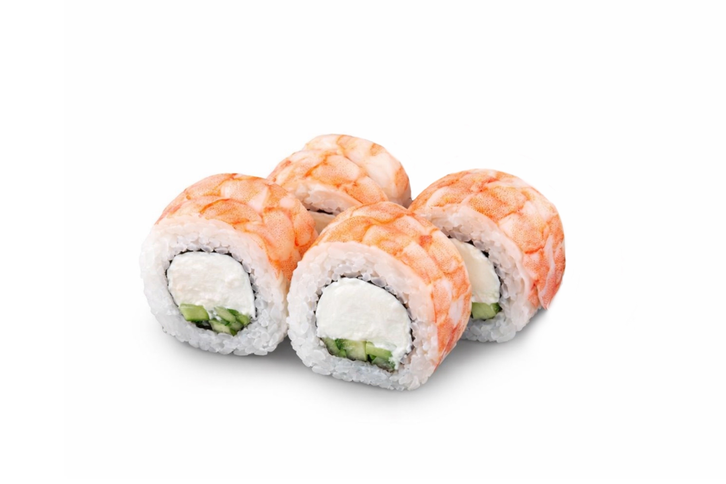 Филадельфия с креветкой 4 шт