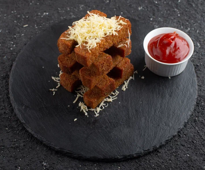 Гренки с сыром