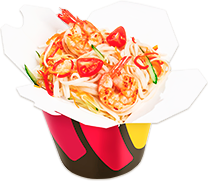 Собери свой Wok: основа - лапша фунчоза с овощами