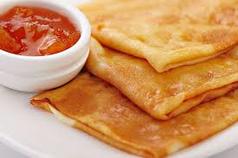 Блинчики с джемом