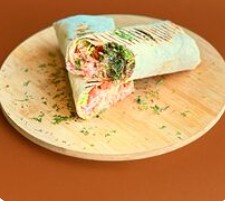 Донер из курицы в лаваше средний