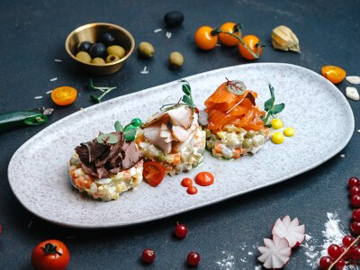 Трио с Оливье