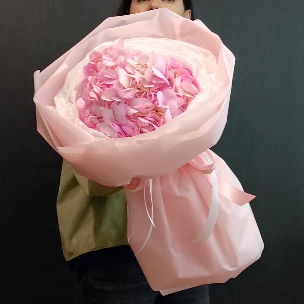 Букет комплимент гортензия розовая