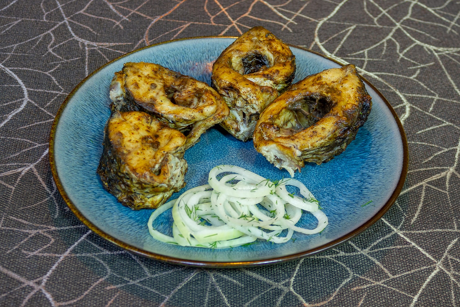 Сазан на мангале