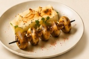 Шашлык из шампиньонов
