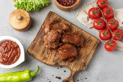 Шашлык из свиной шейки