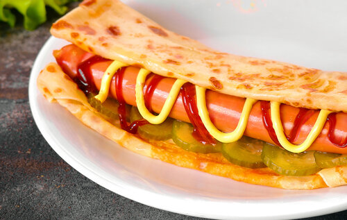 Блин хот-дог