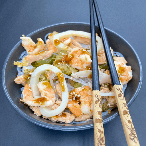 WOK Фунчоза с Морепродуктами